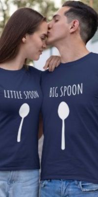 big and little spoon