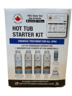 Hot tub chemical starter kit